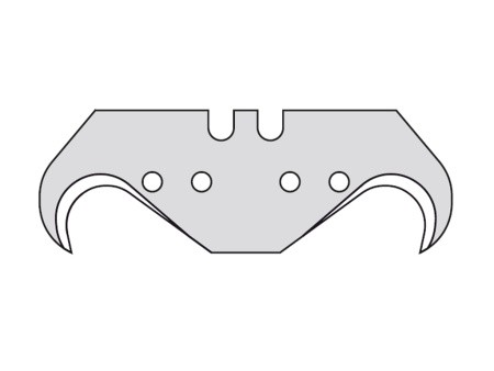 Лезвие Mozart с сильно загнутым крючком 0,65 мм Лезвие Mozart с сильно загнутым крючком 0,65 мм