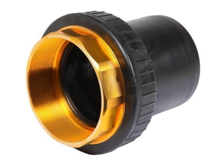 Переход ПЭ/ЛАТУНЬ PN16 SDR11 PE100 D25X3/4 Переход ПЭ/ЛАТУНЬ PN16 SDR11 PE100 D25X3/4