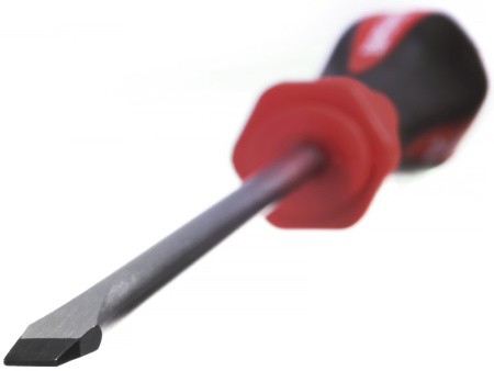 Шлицевая отвертка, жало