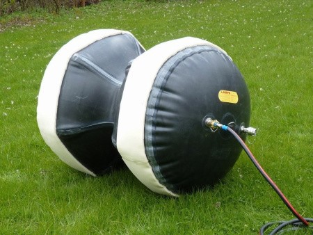 Пневматическое заглушающее перекрытие для проверки стыков на герметичность LAMPE, тип 1800