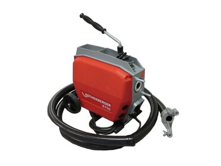 Машина для прочистки труб R750 в комплекте со шлангом Машина для прочистки труб R750 в комплекте со шлангом