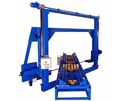 Ленточная пила BSM 1200  для резки полимерных труб в обе стороны  с внешним d от 400 до 1200  мм