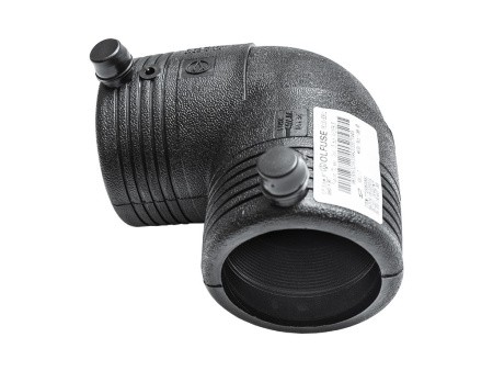 Отвод электросварной 90° PN16 SDR11 PE100 D63 Отвод электросварной 90° PN16 SDR11 PE100 D63